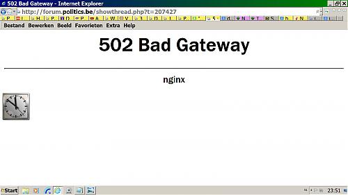 Klik op de afbeelding voor een grotere versie

Naam:  502 Bad Gateway Cookie Monster.jpg‎
Bekeken: 171
Grootte:  155,8 KB
ID: 95475