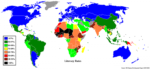 Klik op de afbeelding voor een grotere versie

Naam:  World_literacy_map_UNHD_2007_2008.png‎
Bekeken: 74
Grootte:  52,7 KB
ID: 82921