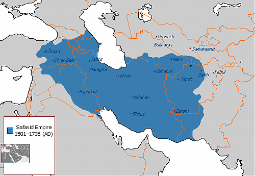 Klik op de afbeelding voor een grotere versie

Naam:  Iran_Safavid_Empire_1501_1722_AD.png‎
Bekeken: 182
Grootte:  27,3 KB
ID: 79276