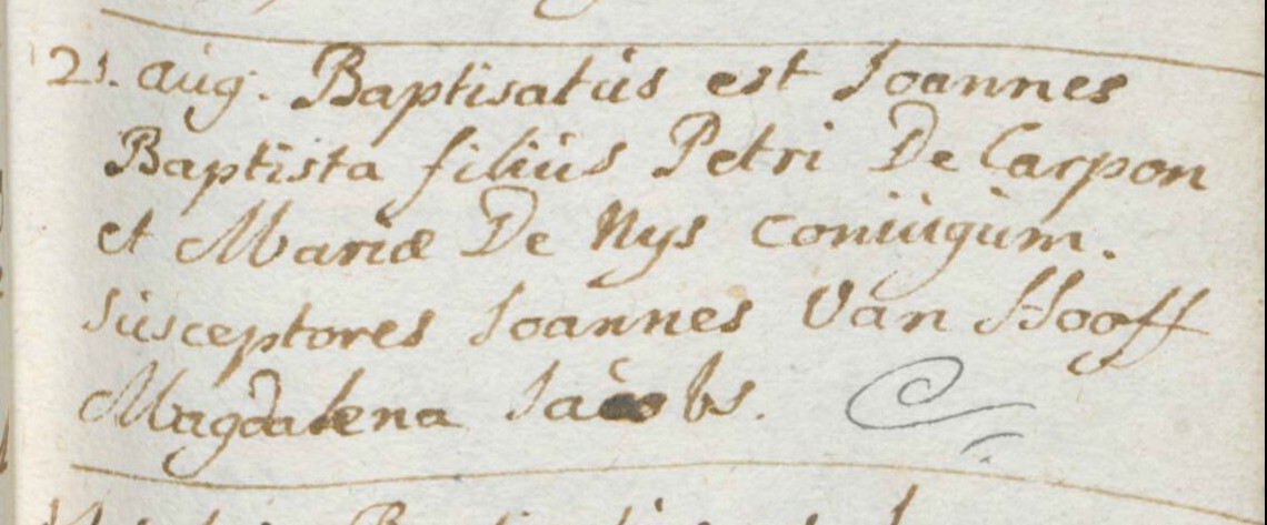 Naam: PR Zandvliet GEB Joannes Baptist De Carpon 21AUG1729.jpg
Bekeken: 127
Grootte: 110,4 KB